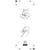 Mack 1004619 - tegelsnijtang 210mm | 3 stuks