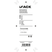 Mack 1017160 - getorste nagel pk verzinkt 135gr 3,0 x 60 mm | 5 stuks - afbeelding 3