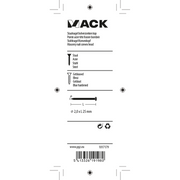 Mack 1017179 - staalnagel bvk staal geblauwd 40 gr 2,0 x 25 mm | 10 stuks - afbeelding 3