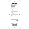 Mack 1017183 - staalnagel bvk staal geblauwd 45 gr 3,0 x 60 mm | 10 stuks