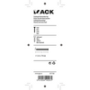 Mack 1017184 - staalnagel bvk staal geblauwd 45 gr 3,4 x 70 mm | 10 stuks