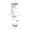 Mack 1017185 - staalnagel bvk staal geblauwd 45 gr 3,4 x 80 mm | 10 stuks