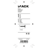 Mack 1017192 - bloknagel staal verzinkt 50 gr16 mm | 10 stuks