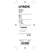 Mack 1017198 - plafondnagel staal verzinkt 90 gr 2,0 x 25 mm | 5 stuks