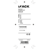 Mack 1017199 - gipsplaatnagel staal verzinkt 100 gr 2,7 x 32 mm | 5 stuks