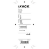 Mack 1017205 - schalienagel staal verzinkt 100 gr 3,5 x 45 mm | 5 stuks