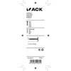 Mack 1019641 - schalienagel koper 30 gr 2,5 x 25mm | 10 stuks