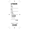 Mack 1017207 - kram staal verzinkt 75 gr 1,8 x 15 mm | 5 stuks