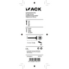 Mack 1017213 - spaanplaatschroef vz kop geelverz.65 st 2,5 x 12 mm | 10 stuks