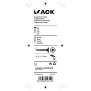 Mack 1017217 - spaanplaatschroef vz kop geelverz.45 st 3,0 x 20 mm | 10 stuks - afbeelding 5