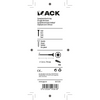 Mack 1017259 - spaanplaatschroef vz kop geelverz. 7 st 5,0 x 70 mm | 10 stuks