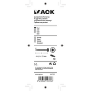 Mack 1017273 - spaanplaatschroef cylkop geelverz.25 st 4,0 x 25 mm | 10 stuks - afbeelding 3