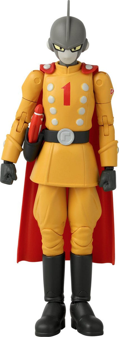 Bandai - dragon ball super super hero - dragon star figuur 17 cm - gamma 1 - officieel gelicentieerd dragon ball - gamma action figure - speelgoed voor kinderen 4+ - 40722