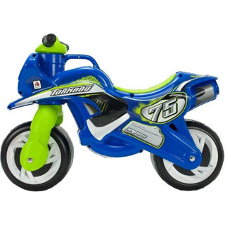 Abi injusa loopfiguur bike tornado blauw groen