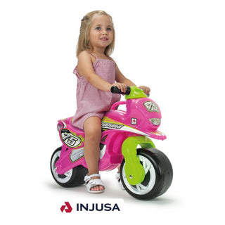 Injusa loopmotor tundra tornado pink