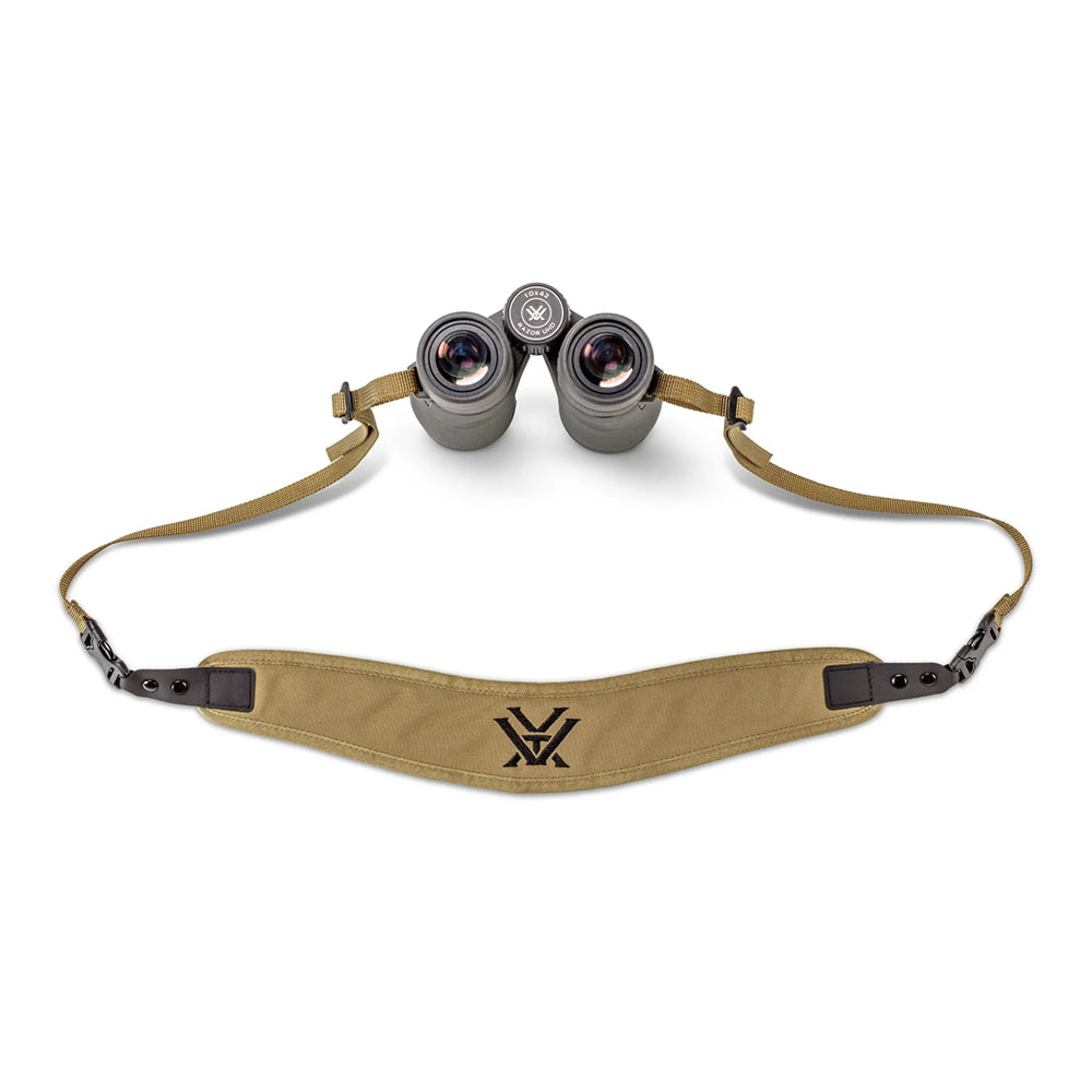Vortex glasspak pro comfort neck strap-tan