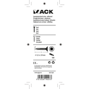 Mack 1017301 - spaanplschr.vzkop-zelfb. geelverz. 24 st 4,5 x 20 mm | 10 stuks - afbeelding 5