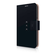 White diamonds booklet case crystal voor samsung galaxy s7 zwart - afbeelding 2