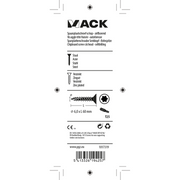 Mack 1017319 - spaanplschr.vzkop-zelfb. geelverz. 6 st 6,0 x 60 mm | 10 stuks - afbeelding 4