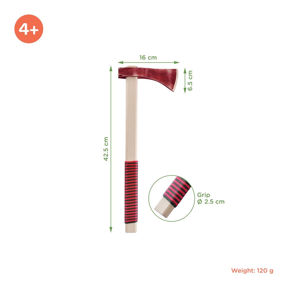 Woodsy houten bijl 39,5x16x6,5