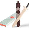 Woodsy houten groot zwaard. 57,5x12x5 cm