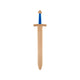 Woodsy houten groot zwaard 57,5x12x5 cm
