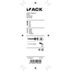 Mack 1017332 - schroef met kopboring staal verz. 10 st 4,5 x 40 mm | 10 stuks