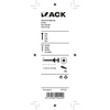 Mack 1017333 - schroef met kopboring staal verz. 10 st 4,5 x 45 mm | 10 stuks