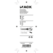 Mack 1019660 - houtschroef bolkop messing 11 st 3,0 x 20 mm | 10 stuks - afbeelding 4
