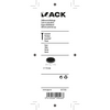 Mack 1017393 - zelfklevend afdekkapje kunst.beuk 96st 13 mm | 10 stuks