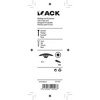 Mack 1017397 - afdekkapje vr pz schr.kunst. zwart 40 st pz 2 | 10 stuks