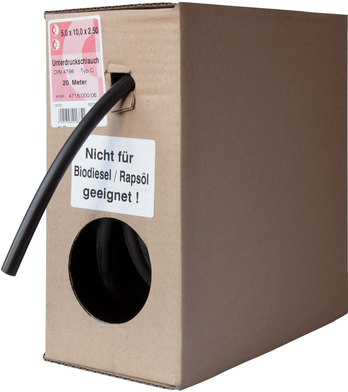 Dresselhaus onderdrukslang 4716 fuel hoses 3.5x8x2.25 20m