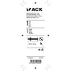 Mack 1017502 - metaalschroef verz. kop + moer verz. 13st m5 x 30 mm | 10 stuks
