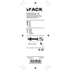 Mack 1017506 - metaalschroef verz. kop + moer verz. 6 st m5 x 70 mm | 10 stuks