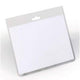 Durable naambadge 8135 90x60mm transparant gesloten