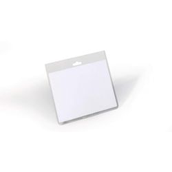Naambadge durable 8135 90x60mm transparant gesloten