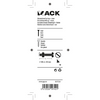 Mack 1017534 - metaalschroef cyl. kop + moer verz. 6 st m6 x 40 mm | 10 stuks