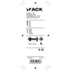 Mack 1017542 - kachelbout + moer staal verzinkt 16 st m4 x 30 mm | 10 stuks