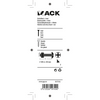 Mack 1017543 - kachelbout + moer staal verzinkt 14 st m4 x 40 mm | 10 stuks