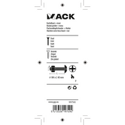 Mack 1017543 - kachelbout + moer staal verzinkt 14 st m4 x 40 mm | 10 stuks - afbeelding 5