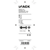 Mack 1017544 - kachelbout + moer staal verzinkt 16 st m5 x 16 mm | 10 stuks
