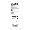 Mack 1017551 - kachelbout + moer staal verzinkt 9 st m6 x 20 mm | 5 stuks