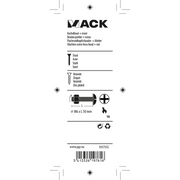 Mack 1017555 - kachelbout + moer staal verzinkt 6 st m6 x 50 mm | 5 stuks - afbeelding 3