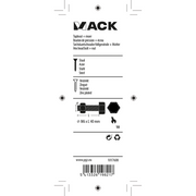 Mack 1017608 - tapbout + moer staal verzinkt 10 st m6 x 40 mm | 5 stuks - afbeelding 5