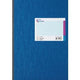Notitieboekje könig ebhardt a4 blauw gelinieerd