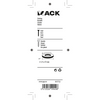 Mack 1017722 - sluitring staal verzinkt 4 st 21 x 37 mm | 10 stuks