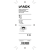 Mack 1017759 - sluitplaat vr gipsplaatschr. verz. 20 st 5 x 24 mm | 10 stuks