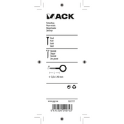 Mack 1017777 - schroefoog staal verzinkt 4 st 5,0 x 40 mm | 10 stuks - afbeelding 5
