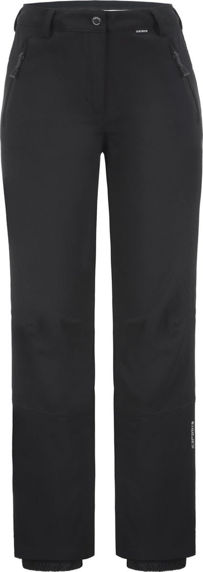 Icepeak frechen dames softshell skibroek - zwart - 40