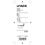 Mack 1017821 - schroefduim staal verzinkt 6st 4,5 x 50 mm | 10 stuks - afbeelding 3